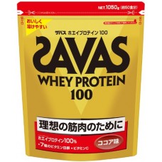 SAVAS WHEY PROTEIN 100 (Сывороточный протеин со вкусом какао 1050 г)